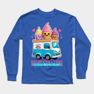 ice cream truck Long Sleeve T-Shirt